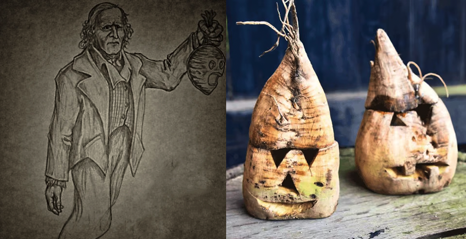 Jack O’Lantern the original Halloween pumpkin